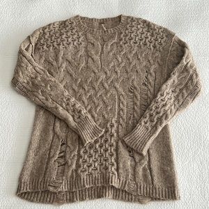 Free People Oversized Sweater size medium